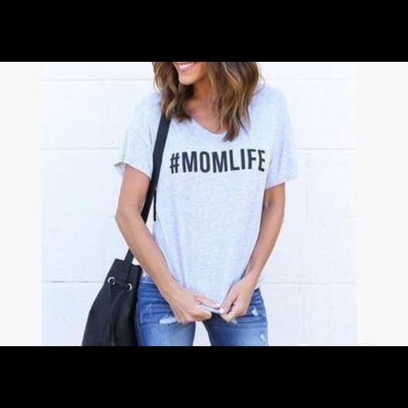 Tops - #MOMLIFE T-SHIRT -SIZE XL -NWT🏷